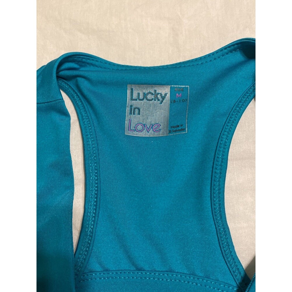 Lucky in love Tennis Tank Top M - Picture 2 of 6